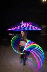 hula hoop performer